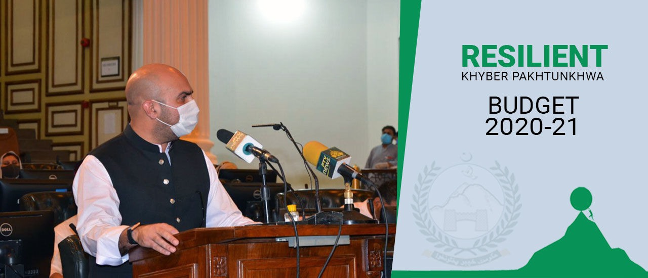 Budget Speech 2020-21 of Provincial Minister for Finance Taimur Saleem Khan Jhagra in KP Assembly